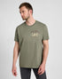 Lee Men's Big Logo T-Shirt In Olive Grove